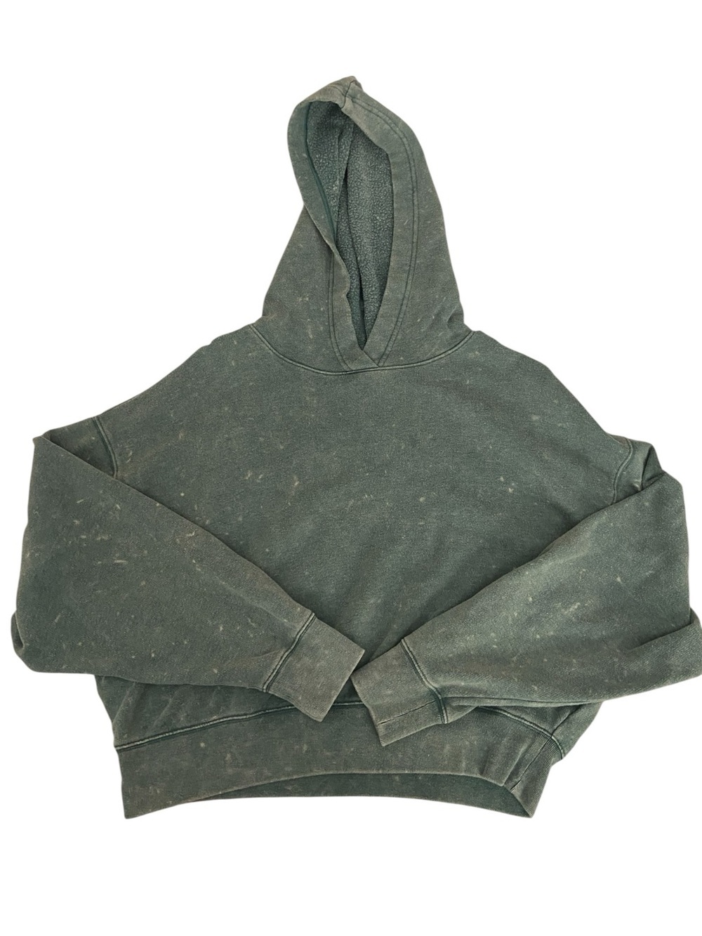 VICTORIA SECRET PINK GREEN HOODIE SIZE XS